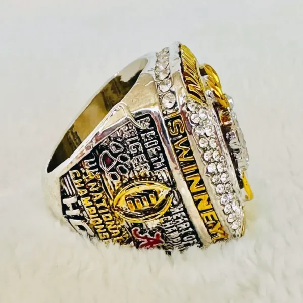 2018 Clemson Tigers NCAA National championship ring NCAA Rings 2018 Clemson Tigers 3