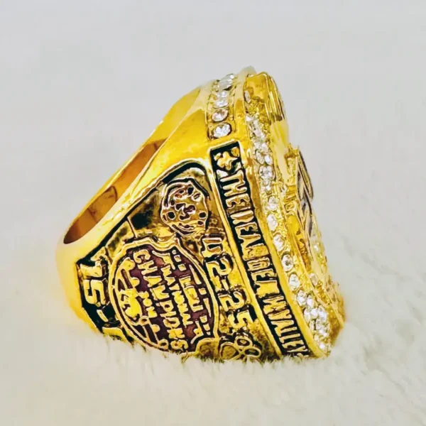 2019 LSU Tigers National championship ring – NCAA Football champion ring NCAA Rings 2019 LSU Tigers 3