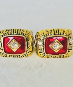 1970 & 1971 Nebraska Cornhuskers NCAA National championship ring set replica NCAA Rings college backetball 1970 & 1971 Nebraska Cornhuskers NCAA National championship ring set replica NCAA Rings college backetball