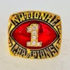 1974 Oklahoma Sooners championship ring – NCAA National champion ring NCAA Rings 1974 Oklahoma Sooners ring 6