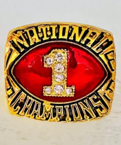 1985 Oklahoma Sooners National championship ring – NCAA Football champion ring NCAA Rings 1985 Oklahoma Sooners 1985 Oklahoma Sooners National championship ring – NCAA Football champion ring NCAA Rings 1985 Oklahoma Sooners