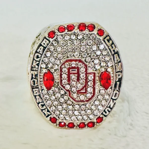 2016 Oklahoma Sooners championship ring – NCAA National champion ring NCAA Rings 2016 Oklahoma Sooners