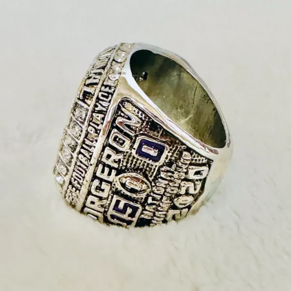 2020 LSU Tigers National championship ring – NCAA Football champion ring NCAA Rings 2020 LSU Tigers football 2