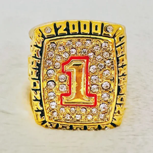 2000 Oklahoma Sooners championship ring – NCAA National champion ring NCAA Rings 2000 Oklahoma Sooners