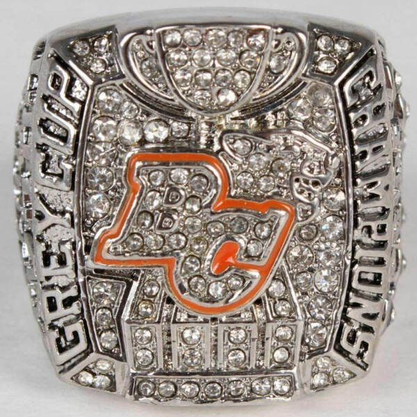 2011 BC Lions championship ring – Travis Lulay CFL Grey Cup champion ring Grey Cup rings 2011 BC Lions championship ring