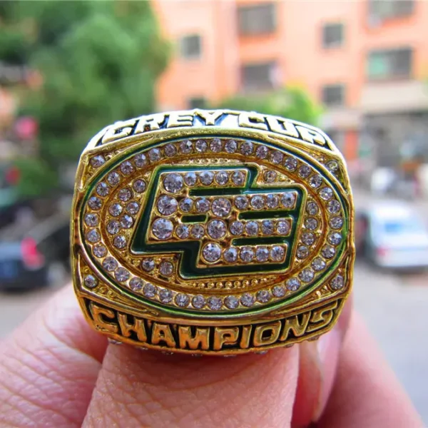 2003 Edmonton Eskimos (Elks) CFL Grey Cup championship ring Grey Cup rings championship replica ring