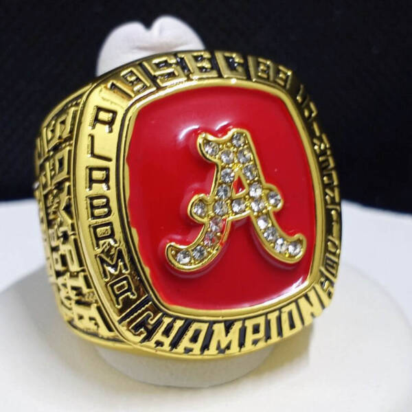 1999 Alabama Crimson Tide NCAA SEC championship ring NCAA Rings 1999 Alabama Crimson Tide