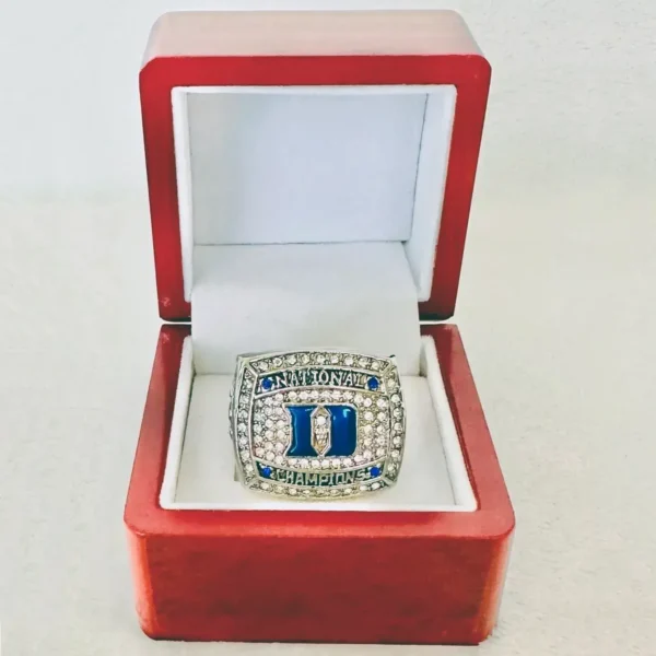 2015 Duke Blue Devils NCAA ACC Basketball championship ring NCAA Rings 2015 Duke Blue Devils 5