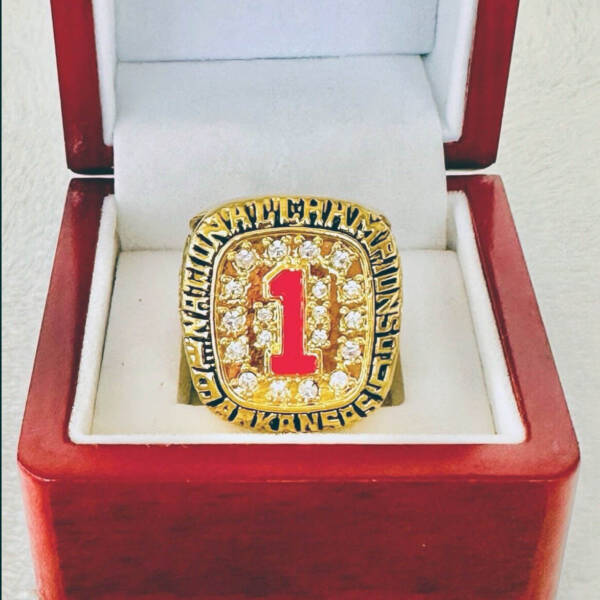 1994 Arkansas Razorbacks NCAA Fan championship ring NCAA Rings Arkansas Razorbacks 5