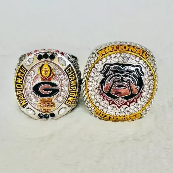 2022 & 2023 Georgia Bulldogs NCAA National championship ring set replica NCAA Rings college backetball