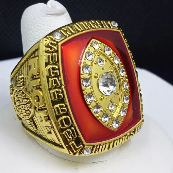 2003 Georgia Bulldogs NCAA Sugar Bowl championship ring NCAA Rings 2003 Georgia Bulldogs 7