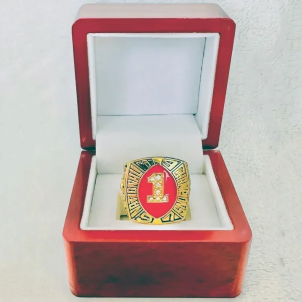 1997 Nebraska Cornhuskers championship ring – NCAA National champion ring NCAA Rings college baseball 5