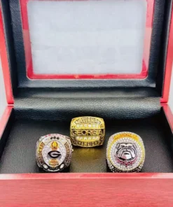 1980, 2022 & 2023 Georgia Bulldogs NCAA National championship ring collection NCAA Rings college backetball 1980, 2022 & 2023 Georgia Bulldogs NCAA National championship ring collection NCAA Rings college backetball