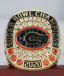 2020 Georgia Bulldogs NCAA Sugar Bowl championship ring NCAA Rings 2019 Georgia Bulldogs