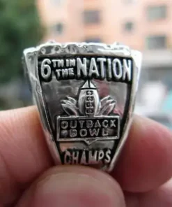 2005 Georgia Bulldogs NCAA Outback Bowl championship ring NCAA Rings 2005 Georgia Bulldogs NCAA Outback Bowl championship ring 2