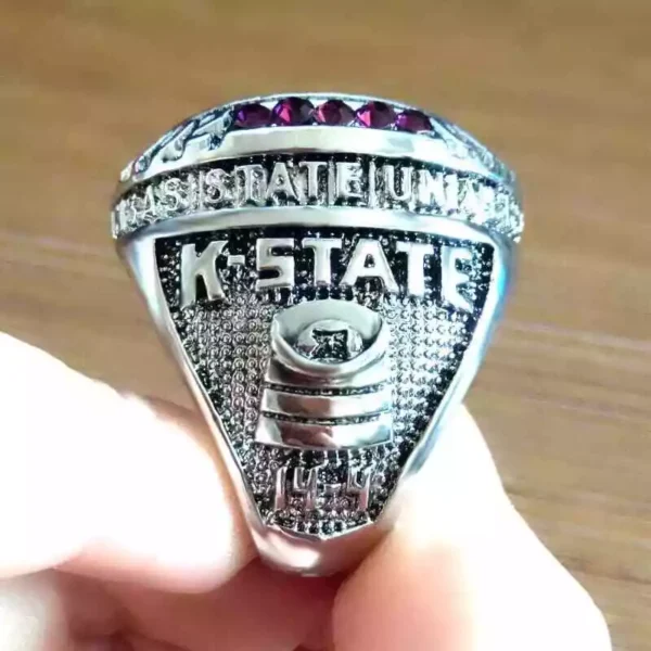 2019 Kansas State University Wildcat BIG 12 championship ring – NCAA Bruce Weber champion ring NCAA Rings 2019 Kansas State 2