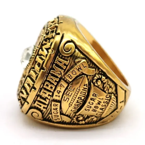 1978 Alabama Crimson Tide Head Coach Bear Bryant NCAA championship ring NCAA Rings 1978 Alabama Crimson Tide 7