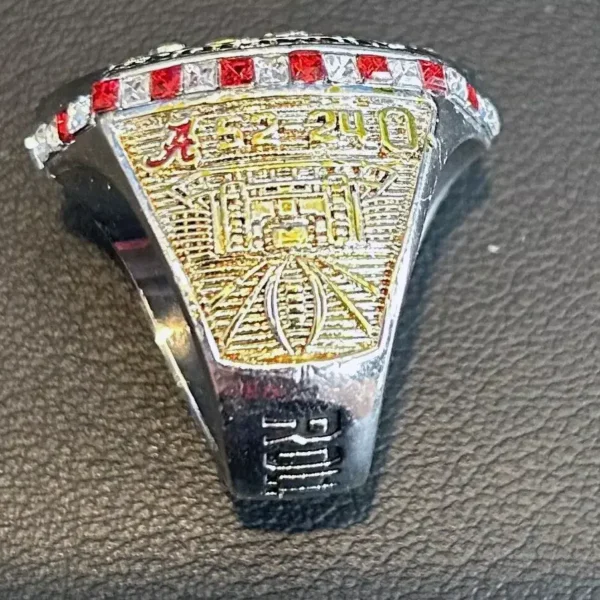 2020 Alabama Crimson Tide Nick Saban NCAA National championship ring NCAA Rings 2020 Alabama Crimson Tide 2