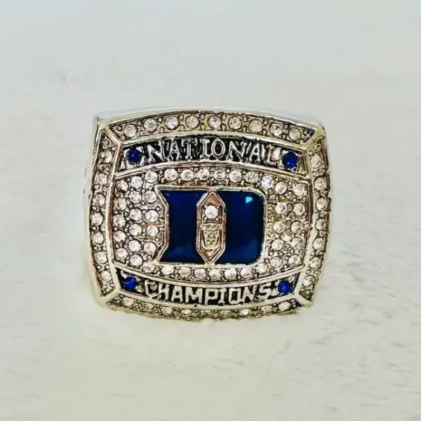 2015 Duke Blue Devils NCAA ACC Basketball championship ring NCAA Rings 2015 Duke Blue Devils