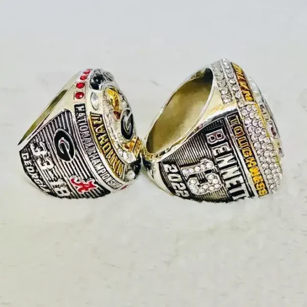 2022 & 2023 Georgia Bulldogs NCAA National championship ring set replica NCAA Rings college backetball 3