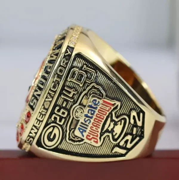 2020 Georgia Bulldogs NCAA Sugar Bowl championship ring NCAA Rings 2019 Georgia Bulldogs 4