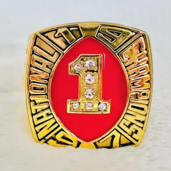 1997 Nebraska Cornhuskers championship ring – NCAA National champion ring NCAA Rings college baseball