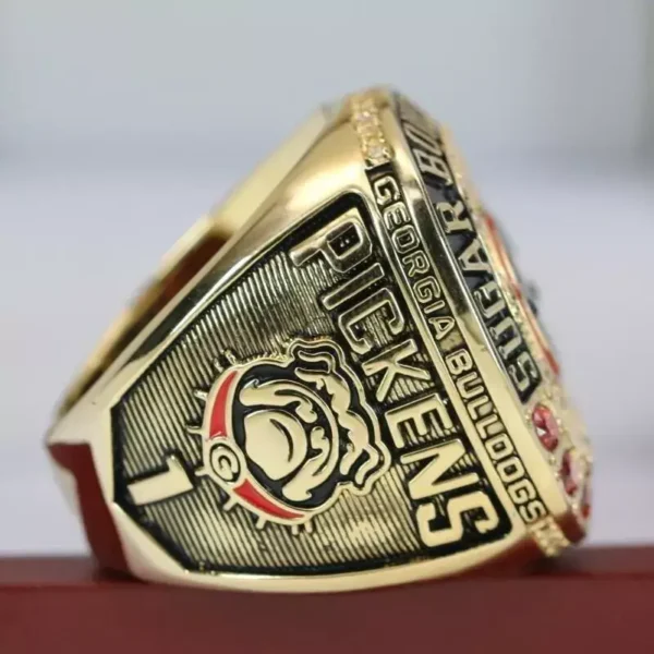 2020 Georgia Bulldogs NCAA Sugar Bowl championship ring NCAA Rings 2019 Georgia Bulldogs 5