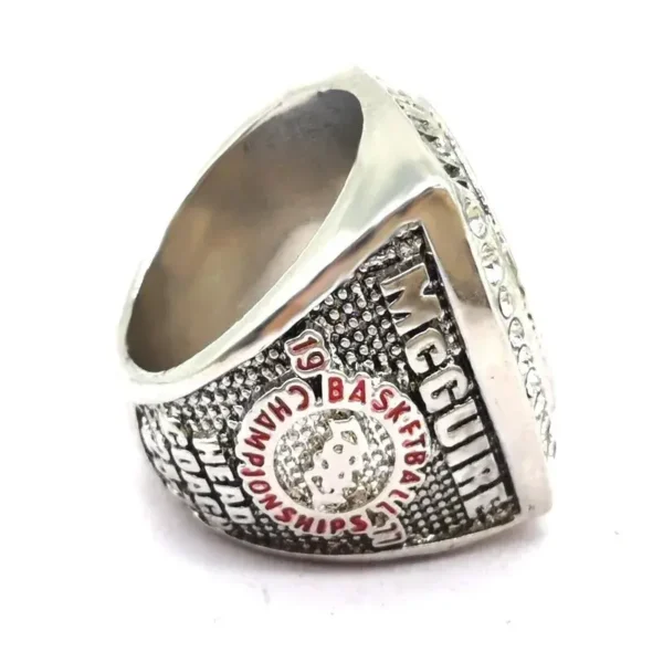 1977 Marquette Warriors NCAA Basketball championship ring NCAA Rings college baseball 5