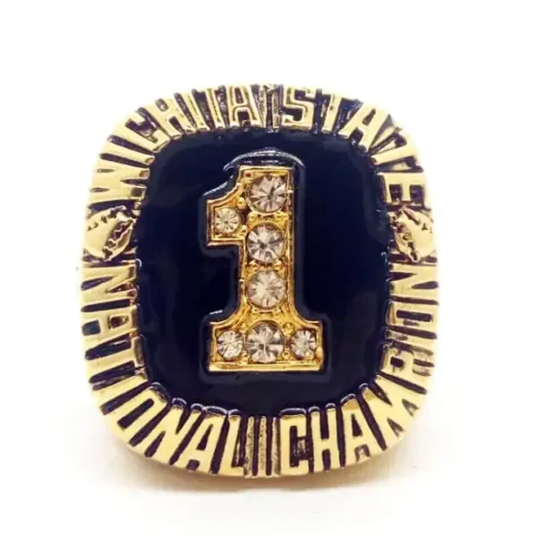 1989 Wichita State Shockers College World Series championship ring – NCAA National champion ring NCAA Rings 1989 Wichita State Shockers College World Series championship ring