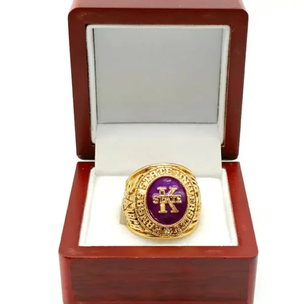 2008 Kansas State University championship ring – NCAA K-State champion ring NCAA Rings 2008 Kansas State University 5