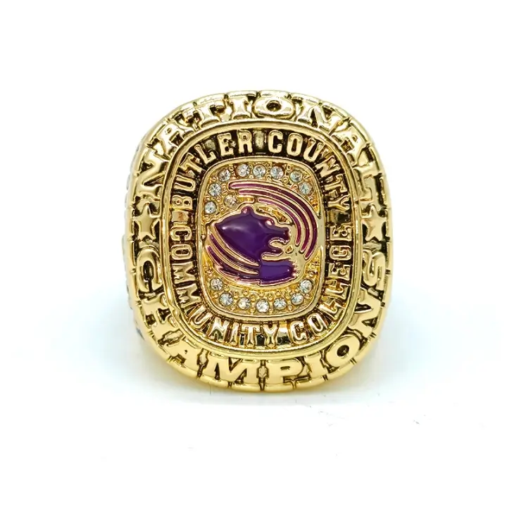 2019 Butler County Community College championship ring NCAA Rings 2019 Butler County 2019 Butler County Community College championship ring NCAA Rings 2019 Butler County
