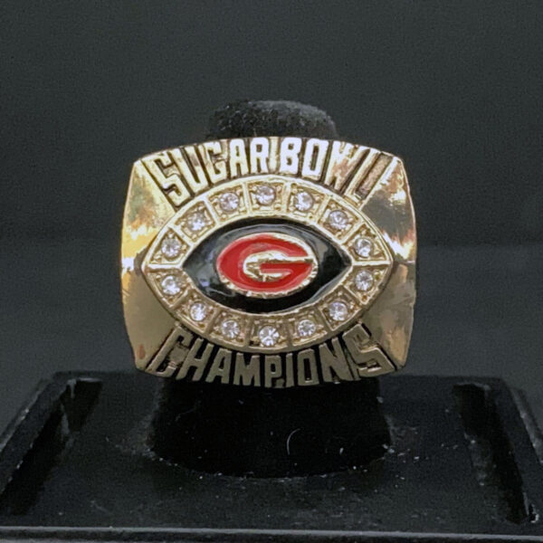 2008 Georgia Bulldogs NCAA Sugar Bowl championship ring NCAA Rings 2008 Georgia Bulldogs