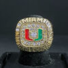 1989 Miami Hurricanes championship ring – NCAA National champion ring NCAA Rings 1989 Miami Hurricanes 6