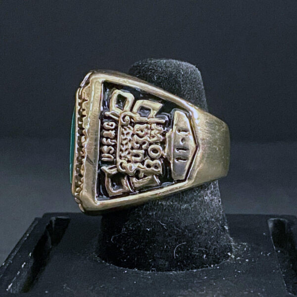 1989 Miami Hurricanes championship ring – NCAA National champion ring NCAA Rings 1989 Miami Hurricanes 4