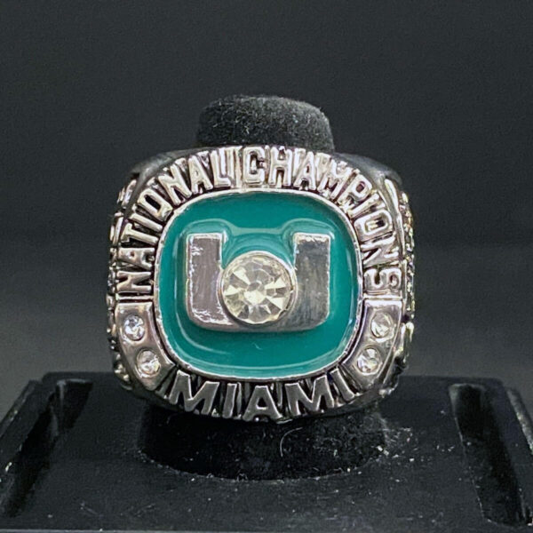 2002 Miami Hurricanes championship ring – NCAA National champion ring NCAA Rings 2002 Miami Hurricanes