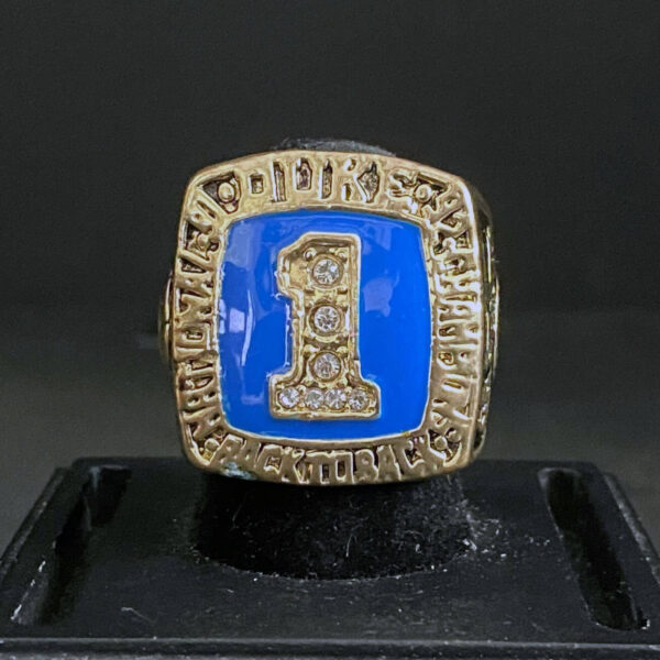 1992 Duke Blue Devils championship ring – ACC National Football champion ring NCAA Rings 1992 Duke Blue Devils ACC Championship Ring