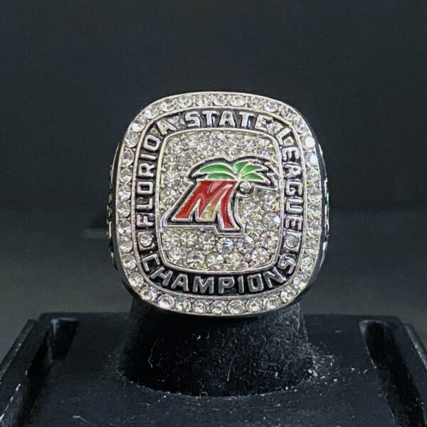 Fort Myers Miracle 2014 Florida State League championship ring NCAA Rings baseball