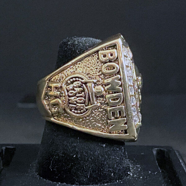 2010 Florida State Seminoles Bowden 389 Wins championship ring NCAA Rings 2010 Florida State Seminoles 2