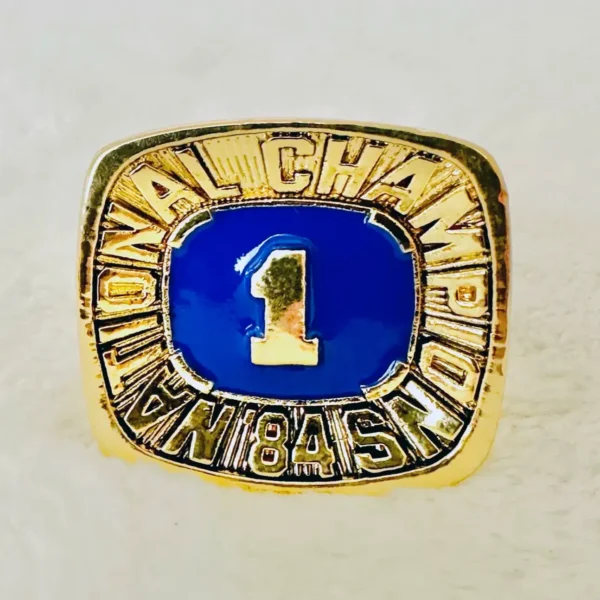 1984 Brigham Young University championship ring – BYU Cougars NCAA National champion ring NCAA Rings 1984 Brigham Young University championship ring