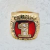 1989 Wichita State Shockers College World Series championship ring – NCAA National champion ring NCAA Rings 1989 Wichita State Shockers College World Series championship ring 6