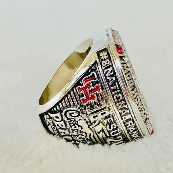 2015 Houston Cougars championship ring – NCAA Peach Bowl champion ring NCAA Rings aloha bowl 3