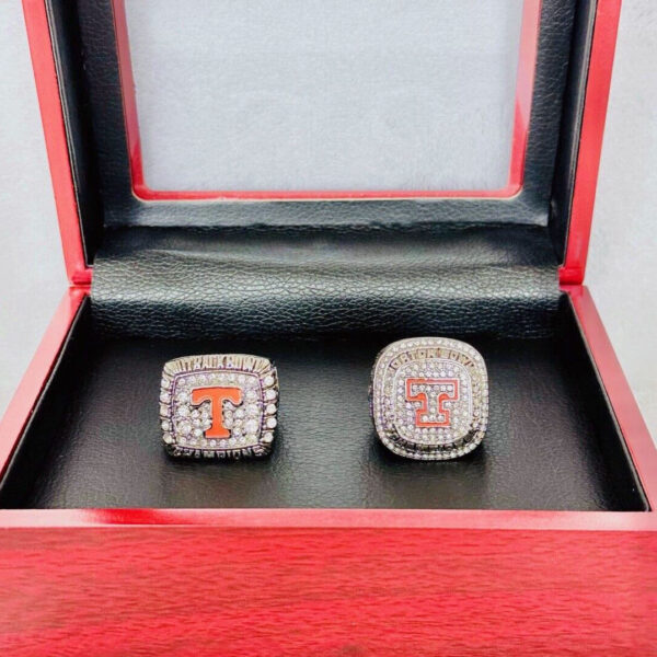 2 Tennessee Volunteers NCAA Outback & Gator Bowl championship rings NCAA Rings college backetball 5