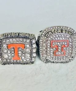 2 Tennessee Volunteers NCAA Outback & Gator Bowl championship rings NCAA Rings college backetball 2 Tennessee Volunteers NCAA Outback & Gator Bowl championship rings NCAA Rings college backetball