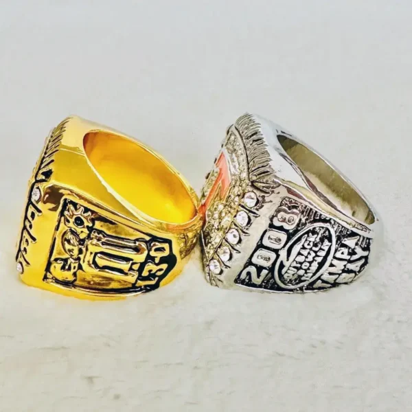 2 Tennessee Volunteers NCAA Outback Bowl & National championship rings NCAA Rings college backetball 2