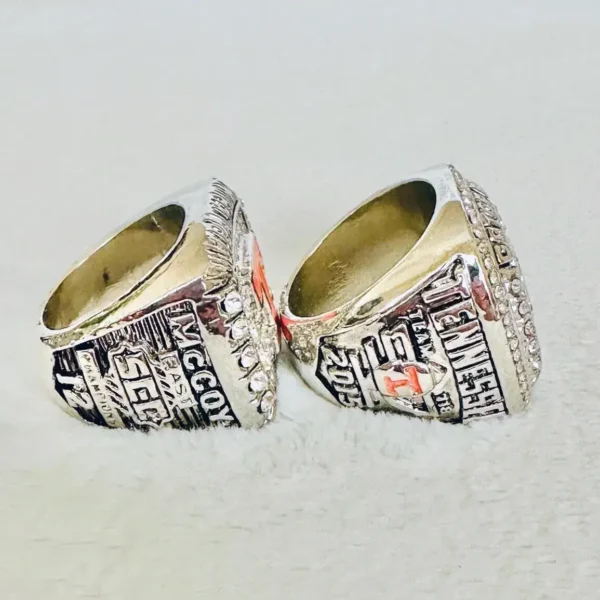 2 Tennessee Volunteers NCAA Outback & Gator Bowl championship rings NCAA Rings college backetball 2