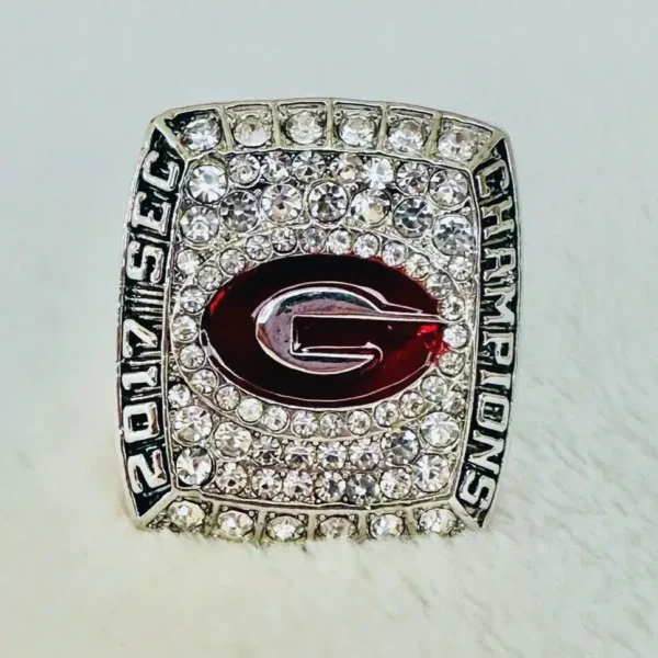 2017 Georgia Bulldogs NCAA SEC championship ring NCAA Rings 2017 Georgia Bulldogs