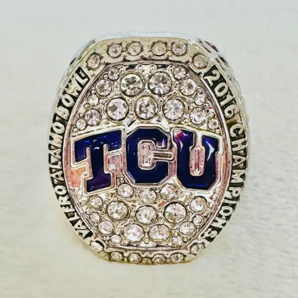 2016 TCU Horned Frogs Commerative championship ring – NCAA Alamo Bowl champion ring NCAA Rings aloha bowl