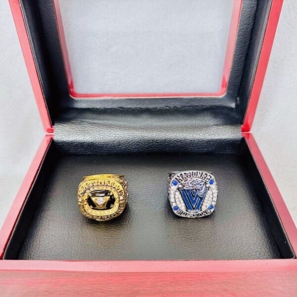 2 Villanova Wildcats NCAA championship rings NCAA Rings college backetball 5