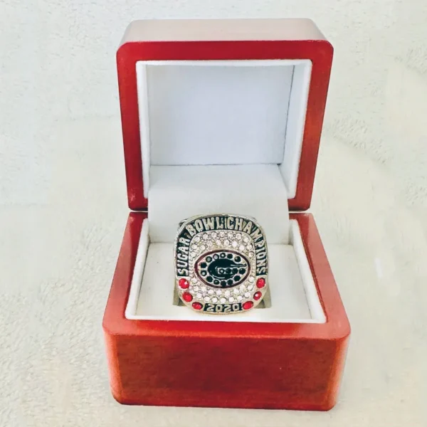 2020 Georgia Bulldogs NCAA Sugar Bowl championship ring NCAA Rings 2020 Georgia Bulldogs 5