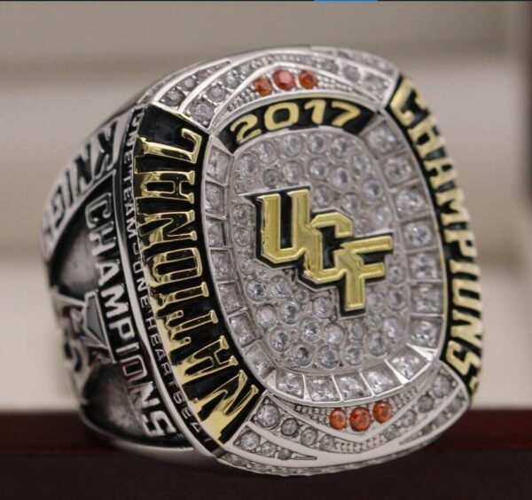 2017 UCF Knights Central Florida championship ring – NCAA National Football champion ring NCAA Rings aloha bowl 4